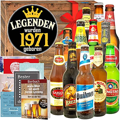 Legenden 1971 + 12 Biersorten aus der Welt + Geschenke Ideen für Sie von ostprodukte-versand
