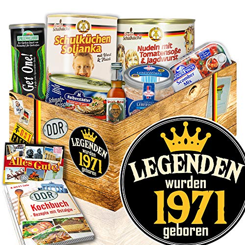 ostprodukte-versand Legenden 1971 - DDR Geschenke - Geburtstagsgeschenk 1971 - DDR Korb von ostprodukte-versand