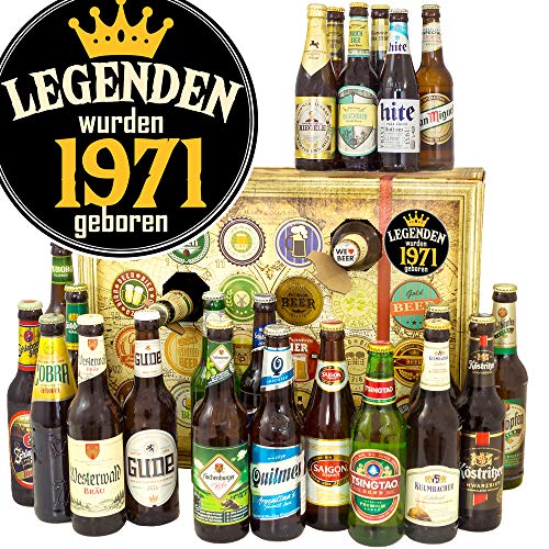 Legenden 1971 geboren - BierAdventskalender 2023 - mit Bieren aus D und aller Welt von ostprodukte-versand