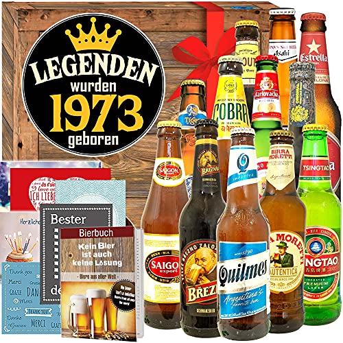 Legenden 1973 / Geschenkbox 1973/12 Biere aus D und aller Welt von ostprodukte-versand