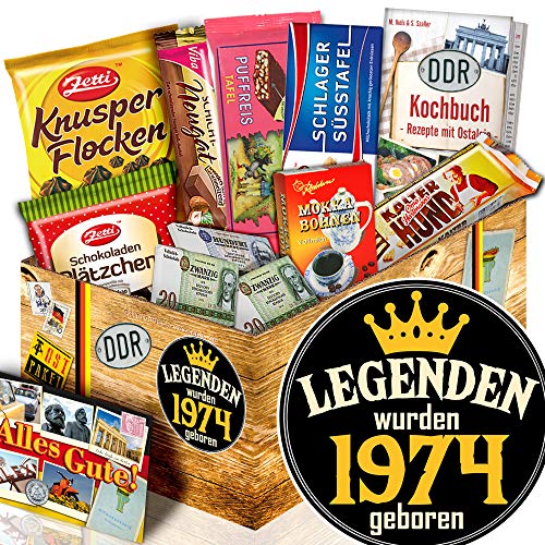 ostprodukte-versand Legenden 1974-50. Geburtstags Geschenk für Sie - Ossi Schokolade von ostprodukte-versand