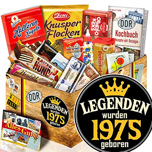 Legenden 1975 + Ostpaket mit Süßigkeiten + Geschenk für alte Herren Legenden 1975 + Ostpaket mit Süßigkeiten + Geschenk für alte Herren von ostprodukte-versand