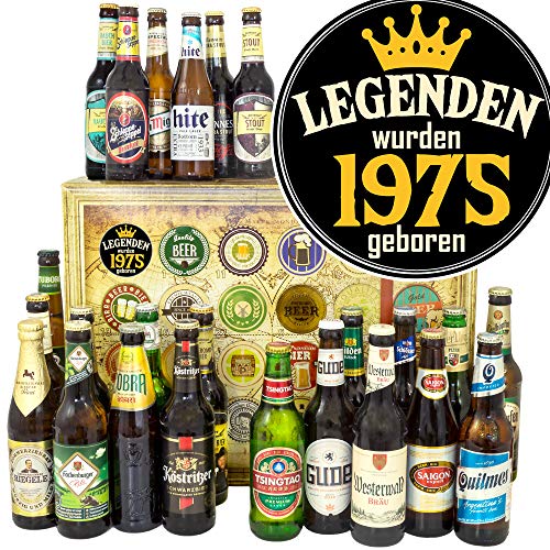 Legenden 1975 - Geschenk für alte Herren - Biere der Welt und D 24x / Biersorten Adventskalender 2023 von ostprodukte-versand