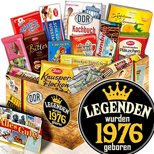 ostprodukte-versand Legenden 1976 - Geburtstagsgeschenke Ideen - DDR Schokolade Ostpaket von ostprodukte-versand