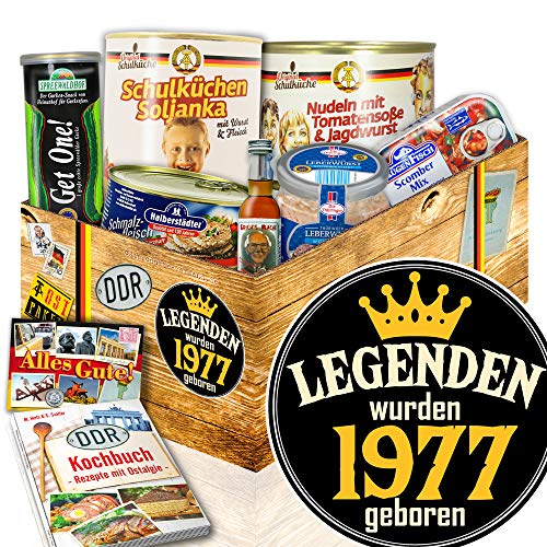 ostprodukte-versand Legenden 1977 - DDR Paket - Geschenkeset 1977 - Ostprodukte Set von ostprodukte-versand