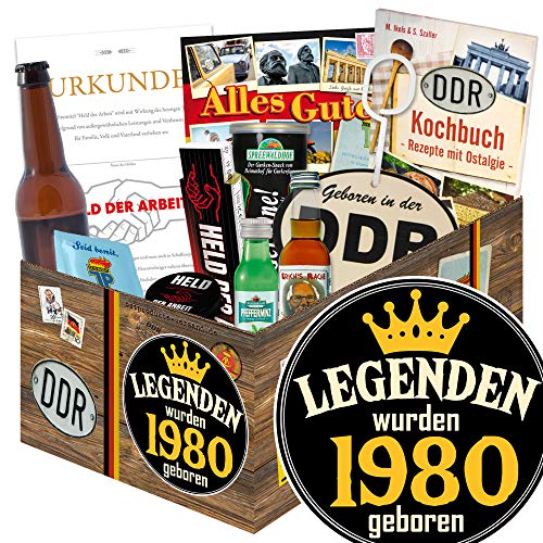 ostprodukte-versand Legenden 1980 | Geburtstags Geschenke | DDR Männer Geschenkidee von ostprodukte-versand