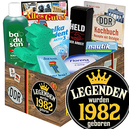 ostprodukte-versand Legenden 1982 / Geschenke für den Mann/Pflege Geschenkset DDR von ostprodukte-versand