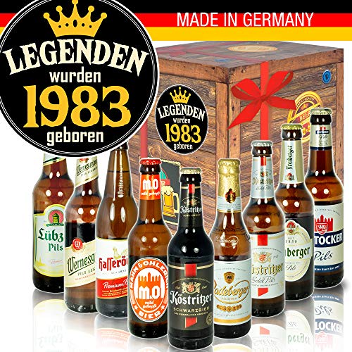 Legenden 1983 - DDR Bier Geschenk - Geschenkbox Herren Legenden 1983 - DDR Bier Geschenk - Geschenkbox Herren von ostprodukte-versand