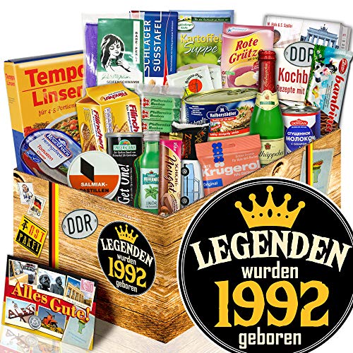 ostprodukte-versand Legenden 1992 + Geschenkidee 1992 + DDR Spezialitäten Box DDR von ostprodukte-versand