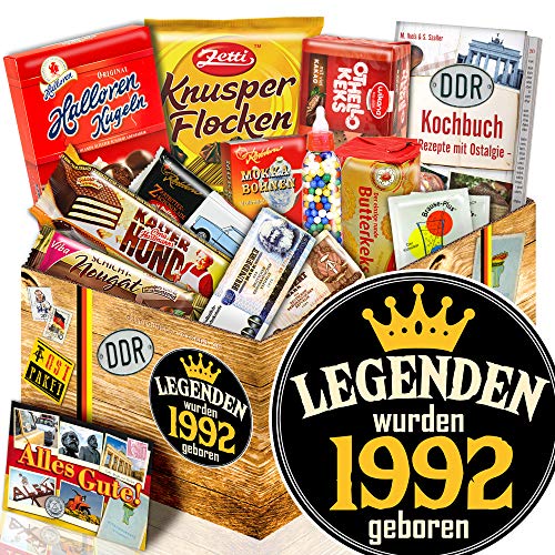 ostprodukte-versand Legenden 1992 - DDR Süßigkeiten Box - Geburtstagsgeschenke ideen von ostprodukte-versand