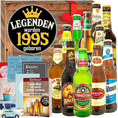 Legenden 1995 ++ Bier Geschenk Welt und DE ++ Ehemann Geburtstagsgeschenk von ostprodukte-versand