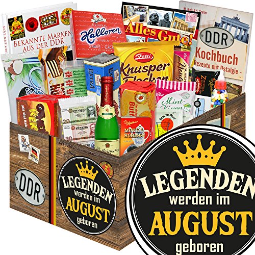 ostprodukte-versand Legenden August/DDR Set Süßigkeiten/August Geschenk von ostprodukte-versand