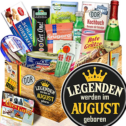 Legenden August / DDR Spezialitäten-Set / Geschenke August von Ostprodukte-Versand.de