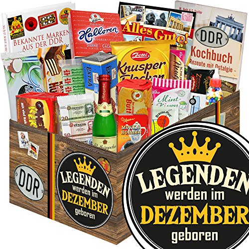 ostprodukte-versand Legenden Dezember/Süsse Geschenkbox DDR/lustige Geschenke für Sie von ostprodukte-versand