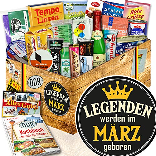 Legenden März / März Geschenkset / Geschenkset DDR Spezialitäten Legenden März / März Geschenkset / Geschenkset DDR Spezialitäten von Ostprodukte-Versand.de