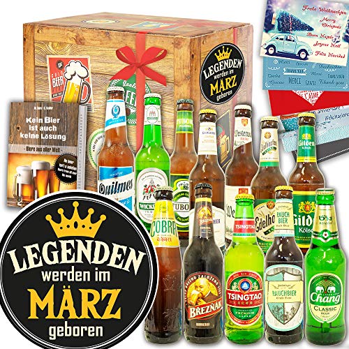 Legenden März ++ 12x Biere Welt und DE ++ Geschenkset März von ostprodukte-versand