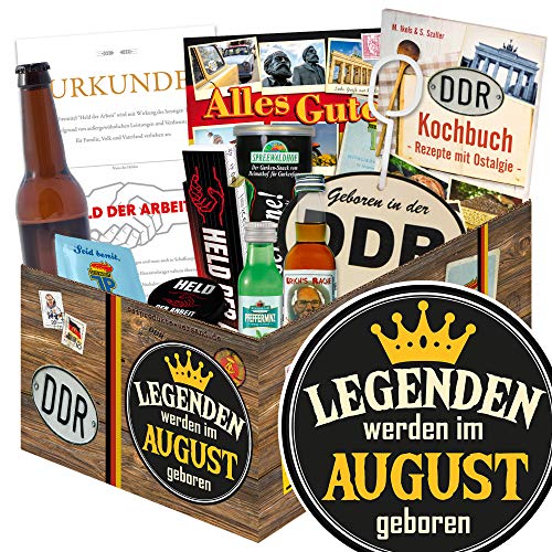 ostprodukte-versand Legenden August/Traditionsprodukte für Männer/Geschenkset August von ostprodukte-versand