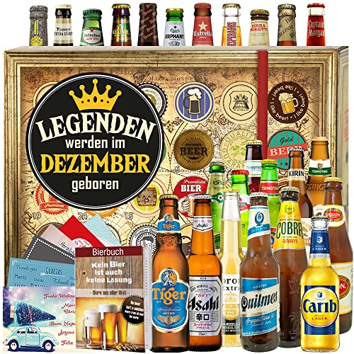 Legenden werden im Dezember geboren - Weihnachtskalender mit Bier - 24x Biere der Welt 2024 2025 Legenden werden im Dezember geboren - Weihnachtskalender mit Bier - 24x Biere der Welt 2024 2025 von ostprodukte-versand