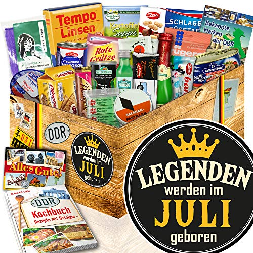 ostprodukte-versand Legenden Juli - Geburtstagsgeschenke Juli - Spezialitäten Geschenk von ostprodukte-versand