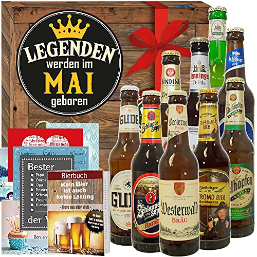 Legenden werden im Mai geboren/Geschenke Mai/Deutsche Bier Box von ostprodukte-versand