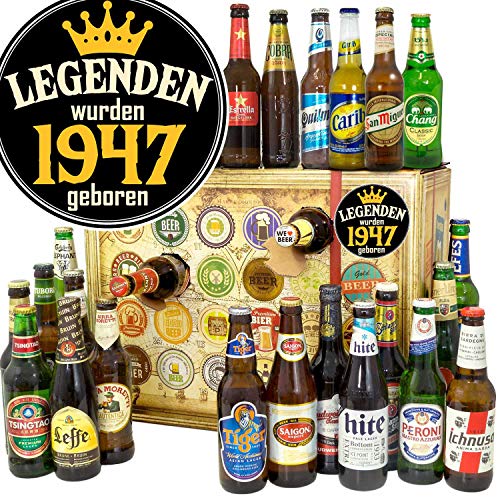Legenden wurden 1947 geboren - Bier Adventskalender 2023 - Biere der Welt von ostprodukte-versand