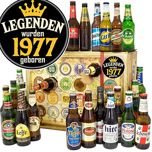 Legenden wurden 1977 geboren - Bier Adventskalender 2023 - mit Bieren aus aller Welt von ostprodukte-versand