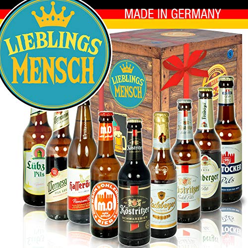 Lieblingsmensch - Biere aus Ostdeutschland - Geschenk Männer Lieblingsmensch von ostprodukte-versand