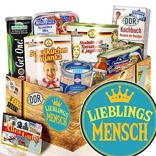 Lieblingsmensch - Ossi Produkte - Geschenk für Lieblingsmensch - DDR Ostpaket Lieblingsmensch - Ossi Produkte - Geschenk für Lieblingsmensch - DDR Ostpaket von ostprodukte-versand