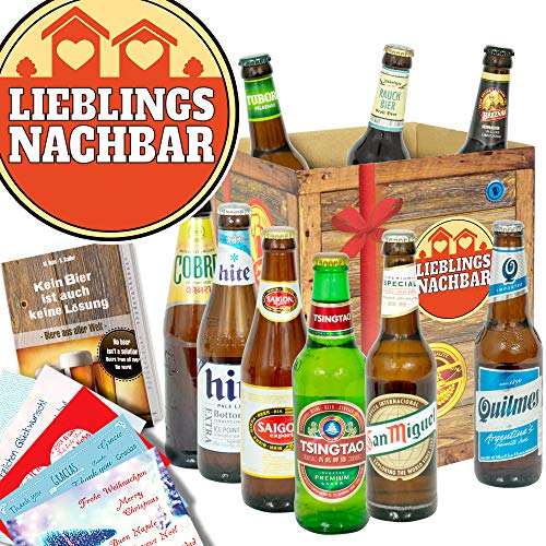 Lieblingsnachbar/Geschenk für Nachbarn/Bier der Welt Lieblingsnachbar/Geschenk für Nachbarn/Bier der Welt von ostprodukte-versand