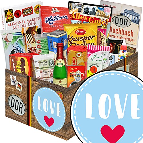 ostprodukte-versand Love/Geschenk Box Ost-Süßigkeiten/Ideen für die Liebe von ostprodukte-versand