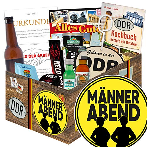 ostprodukte-versand Männerabend/Männer Geschenkidee DDR/Männerabend Set von ostprodukte-versand