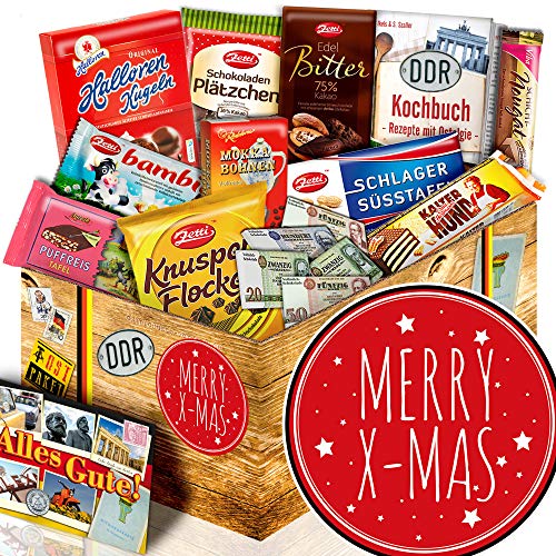 Merry X-Mas ++ Geschenke zu Weihnachten ++ Schokoladen Box DDR L Merry X-Mas ++ Geschenke zu Weihnachten ++ Schokoladen Box DDR L von ostprodukte-versand