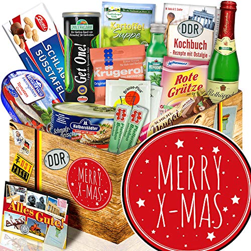 ostprodukte-versand Merry X-Mas/Geschenke zu Weihnachten/Spezialitäten Box DDR von ostprodukte-versand