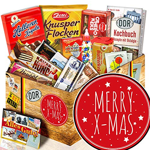 Merry X-Mas - Süßigkeiten Ostpaket - Weihnachten Geschenk Freundin Merry X-Mas - Süßigkeiten Ostpaket - Weihnachten Geschenk Freundin von ostprodukte-versand