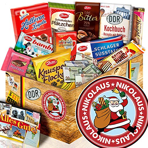 ostprodukte-versand Nikolaus + DDR Geschenk Schoko + Nikolaus für Freundin von ostprodukte-versand