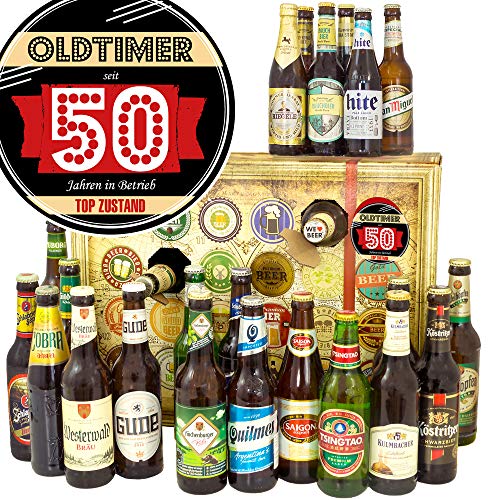 Oldtimer - 50 Jahre in Betrieb + Biere aus D und Welt + Bier Adventskalender 2023 von ostprodukte-versand
