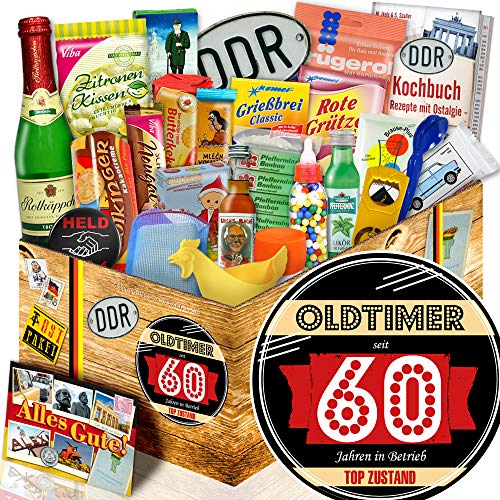 ostprodukte-versand Oldtimer 60 / Geschenkidee DDR/Geschenke 60 Geburtstag für Mama von ostprodukte-versand