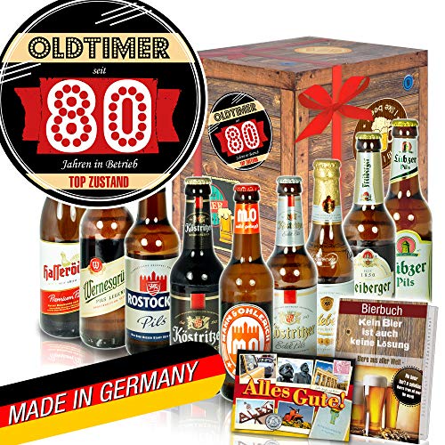 Oldtimer 80 ++ DDR Bier Geschenk ++ Geschenke 80ten Geburtstag von ostprodukte-versand