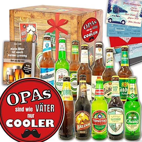 Coole Opas/Bier Paket Welt und DE/Geschenk an Opa von ostprodukte-versand