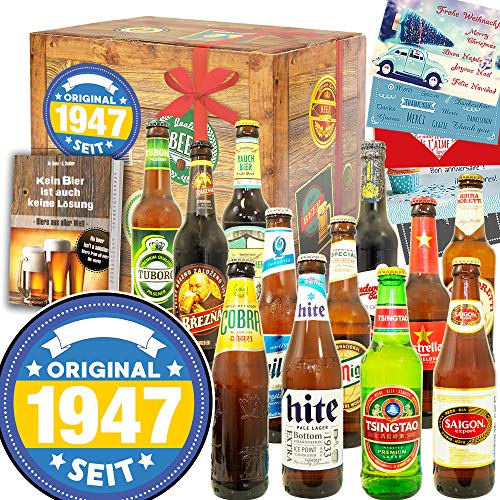 Original 1947 / Geschenke zum Geburtstag/Bier Paket Welt Original 1947 / Geschenke zum Geburtstag/Bier Paket Welt von ostprodukte-versand