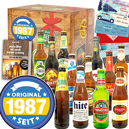 Original 1987 - Geburtstag Geschenke - Bier Paket Welt von ostprodukte-versand