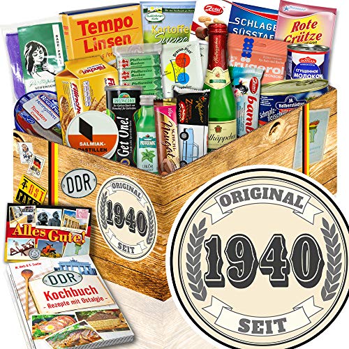 Original seit 1940 / Geschenke für Opa 80 / Ost - Set Spezialitäten Original seit 1940 / Geschenke für Opa 80 / Ost - Set Spezialitäten von ostprodukte-versand