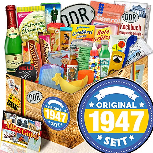 Original seit 1947 / DDR Geschenk 24er Allerlei/Geburtstagsgeschenk Vater Original seit 1947 / DDR Geschenk 24er Allerlei/Geburtstagsgeschenk Vater von ostprodukte-versand