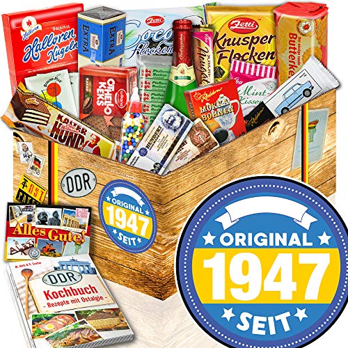 ostprodukte-versand Original seit 1947 + Ost-Süßigkeiten + DDR Süßigkeiten-Box zum Geburtstag von ostprodukte-versand