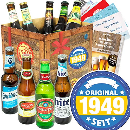 Original seit 1949 - Biere aus der Welt - 1949 Geschenke Original seit 1949 - Biere aus der Welt - 1949 Geschenke von ostprodukte-versand