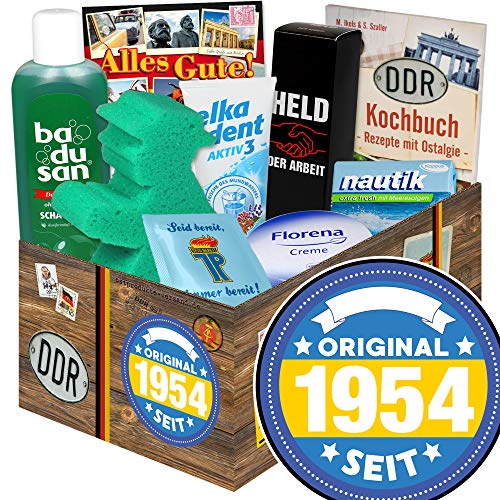 Original seit 1954 ++ Geschenkset Jahrgang 1954 ++ Pflege Geschenkset DDR 70. Original seit 1954 ++ Geschenkset Jahrgang 1954 ++ Pflege Geschenkset DDR 70. von ostprodukte-versand