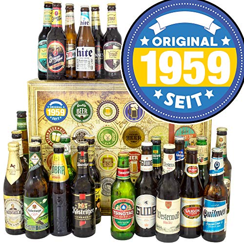 Original 1959 / 24x Biere DE und Welt/Geburtstag Geschenke/Bier Geschenk Adventskalender 2024 2025 Original 1959 / 24x Biere DE und Welt/Geburtstag Geschenke/Bier Geschenk Adventskalender 2024 2025 von ostprodukte-versand