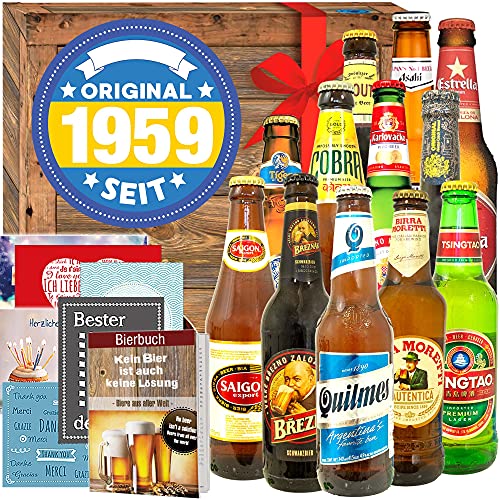Original seit 1959/12 Biersorten Welt/Geburtstag Geschenke von ostprodukte-versand