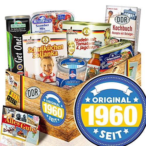 ostprodukte-versand Original seit 1960 - Ostprodukte Set - Geschenk zum 60. Geburtstag von ostprodukte-versand