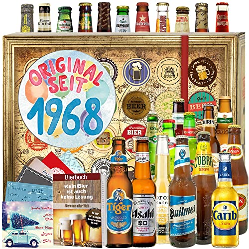 Original seit 1968 + Weihnachtskalender Bier + Bier aus der Welt 2023 von ostprodukte-versand